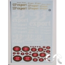 Planche décalque: "33" Export