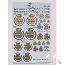 Planche décalque: " Warsteiner "