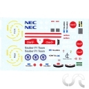 Planches Décalque F1: Sauber F1 Team