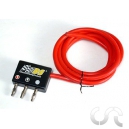 Connecteur compact fiches Bananes + câble 
