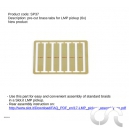 Lamelles pour Guide LMP (CH88) x6