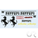 Planche décalque: "Déco Ferrari 1"