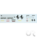 Planche décalque: "Déco Ferrari 2"