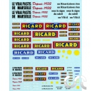 Planche décalque: Ricard