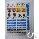 Planche décalque: "Banania"