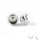 Jantes Aluminium 16.5x8.2mm x2 (Faible déport)
