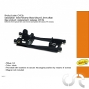 Support moteur cage courte Inline inversé