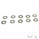 Cales en Acier Pour Axes de 3mm (0.1mm) x10 - 1/24