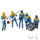 Set Mécaniciens "Bleu/Jaune"x5