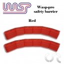 Barrières de Sécurité Rouge x12