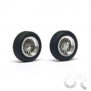Roues AV Classic (3.32mm) (pneus 22x7) x2