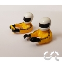 Buste Pilote et Co-Pilote Casque Intégral