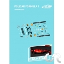 Planche décalque: "Ferrari 2020" Pour Policar Formula 1