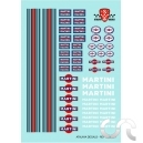 Planche décalque: "Martini"