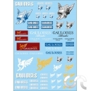 Planche décalque: Gauloises