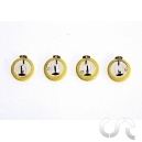 Batteries pour Kit lumi&egrave;re (DS-0125) x4